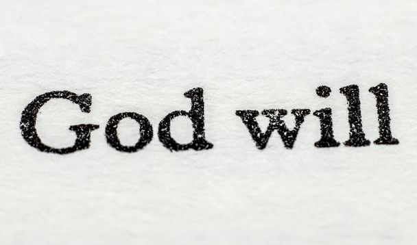 God`s will - Photo, Image