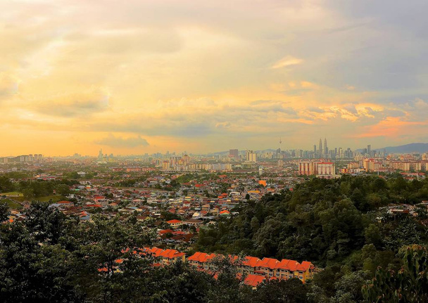 Prachtige landschap van Kuala Lumpur City Centre - Foto, afbeelding