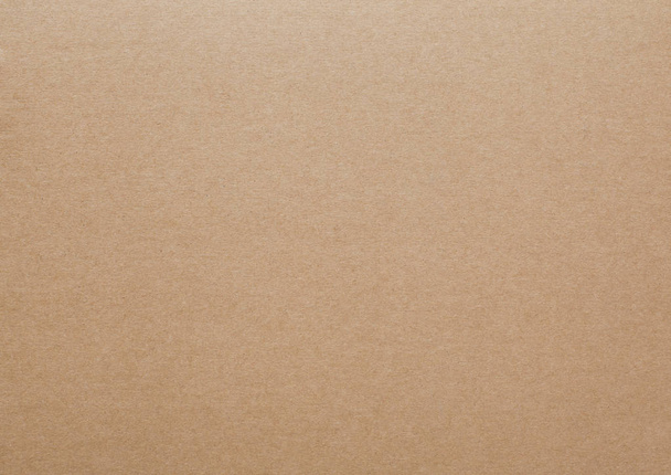 Brown cardboard sheet abstract texture or background. - Photo, Image