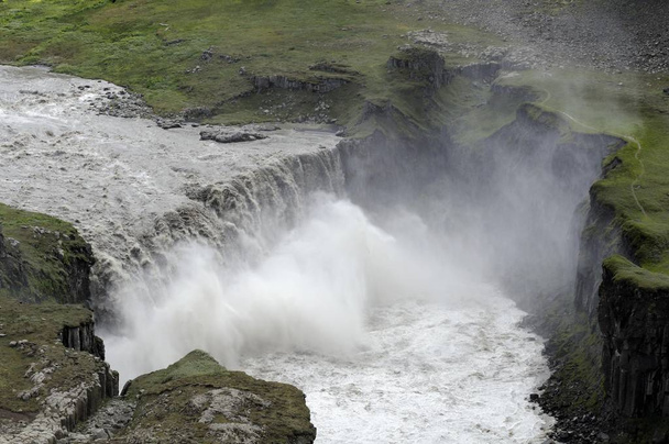 Hafragilsfoss waterfall, Iceland, Europe - Fotografie, Obrázek