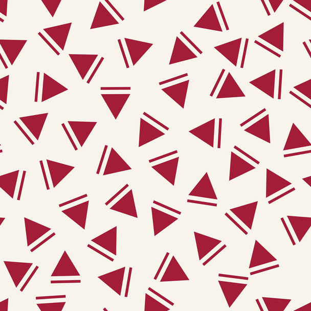 patrón inconsútil triángulo estilo memphis
 - Vector, Imagen