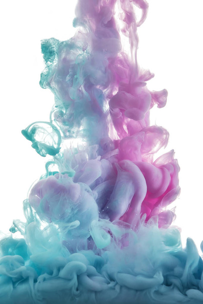 color splashes of ink - Φωτογραφία, εικόνα