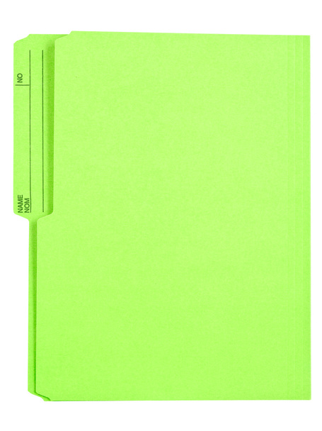 明るい緑ファイル フォルダー - 写真・画像