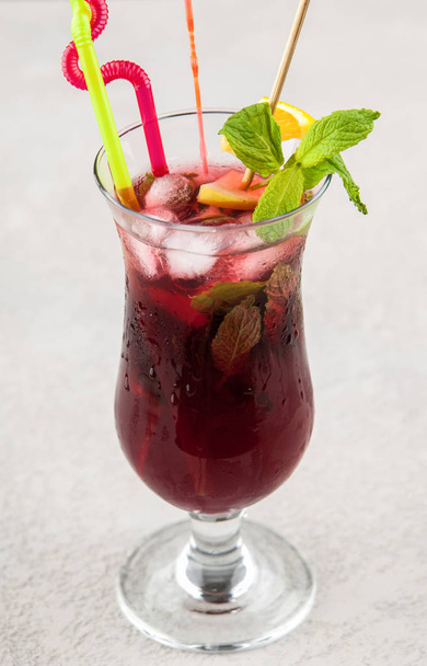fresh beverage in a glass - Photo, Image