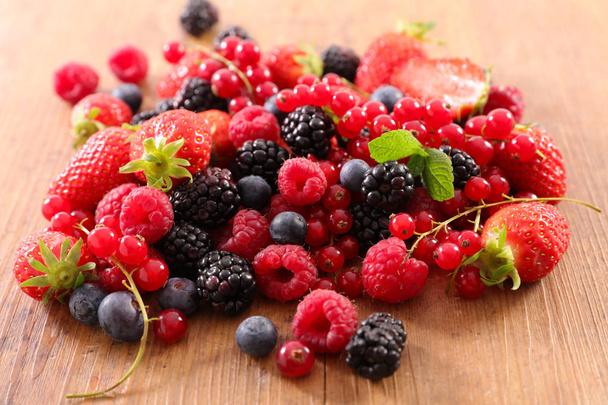 assorted berry fruit close up shot - Photo, Image
