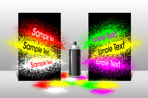 Effect spray paint - Vector, Image