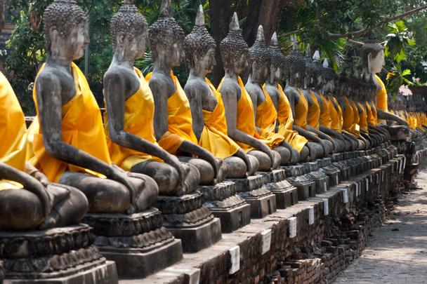 Ayutthaya unesco tempels - Foto, afbeelding