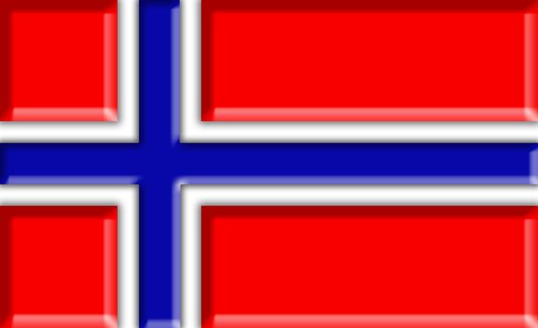 Bandeira da Noruega
 - Foto, Imagem