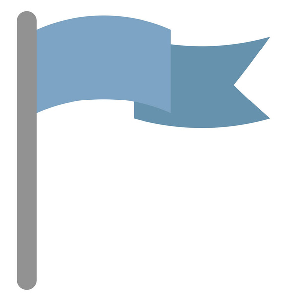 Flagge isolierte Vektor-Symbol - Foto, Bild