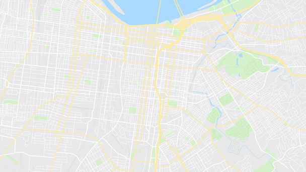 デザイン ベクトル地図都市 Luisville - ベクター画像