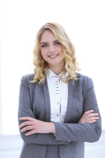 portrait of young business woman - Photo, image