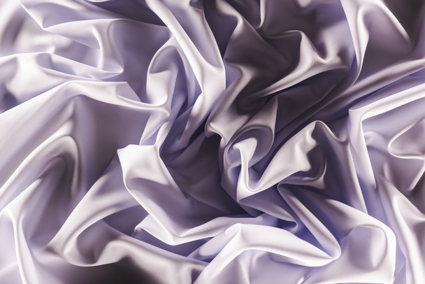 plnoformátový skládané elegantní fialové hedvábné látky jako pozadí - Fotografie, Obrázek