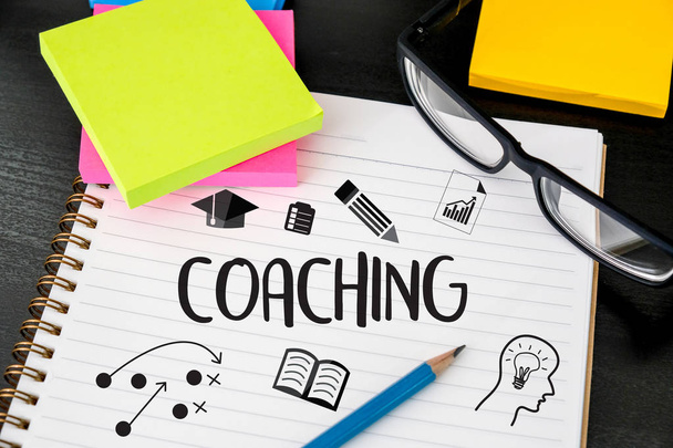 COACHING Training Planning Learning Coaching Business Guide Inst - Zdjęcie, obraz