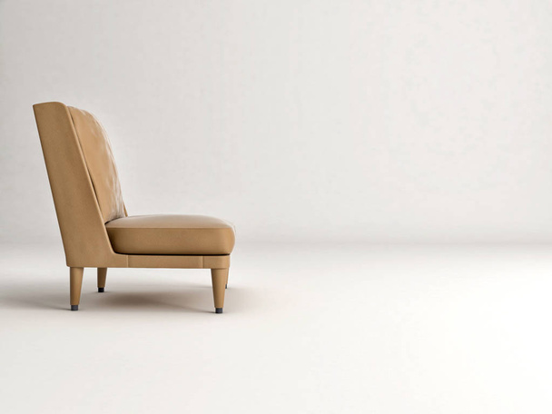 Nidus chair / furniture design and presentation - Foto, Imagen