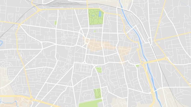 tasarım vektör harita şehir - Vektör, Görsel