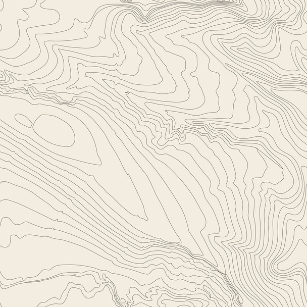 Topographic map background concept with space for your copy. Topography lines art contour , mountain hiking trail , Shape vector design. Computer generated   . - Vector, Image