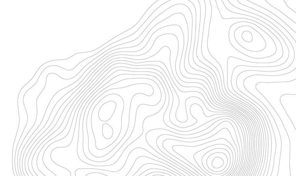 Топографическая схема фона с пространством для копирования. Топография линий искусства контур, горные пешеходные тропы, векторный дизайн формы. Компьютер генерируется
   . - Вектор,изображение