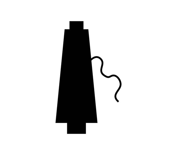 bindgaren pictogram op witte achtergrond - Vector, afbeelding