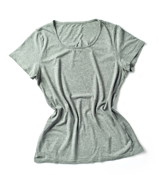 grey color t shirt - Photo, Image