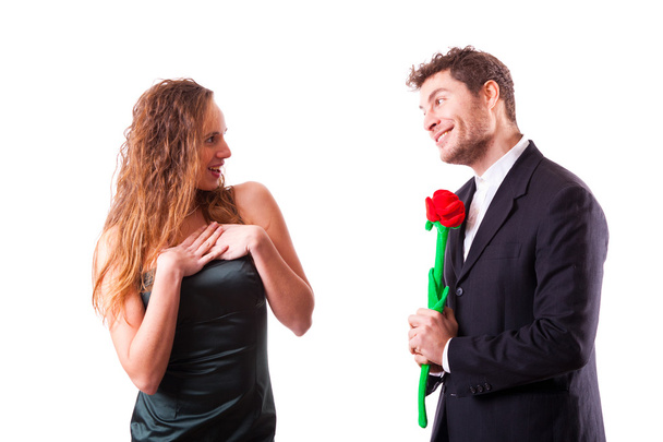 Young Couple in Love, Valentine's Day - Foto, immagini
