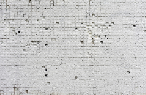 Background high detailed fragment stone white wall - Foto, imagen
