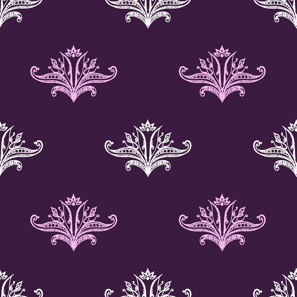 vintage ornament seamless pattern - Vector, Image