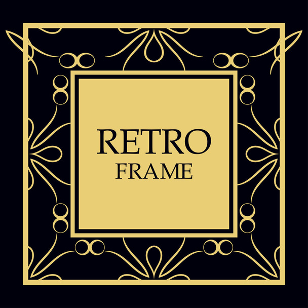 Vector ornate frame - Вектор,изображение