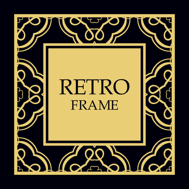 Vector ornate frame - Вектор,изображение