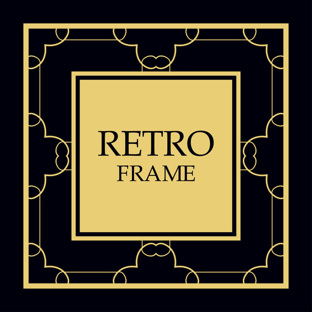 Vector ornate frame - Vektori, kuva