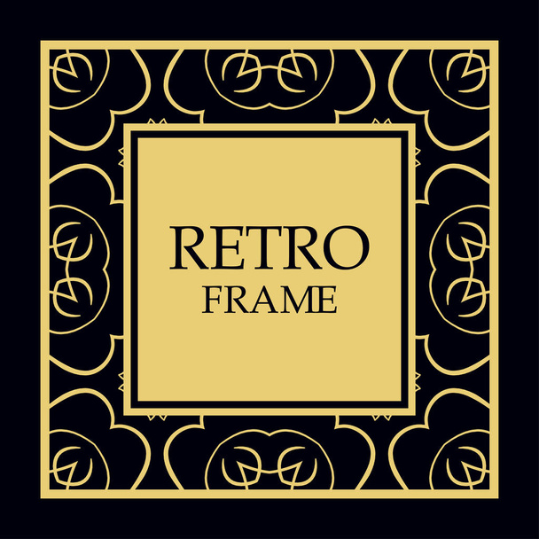 Vector ornate frame - Vektor, Bild