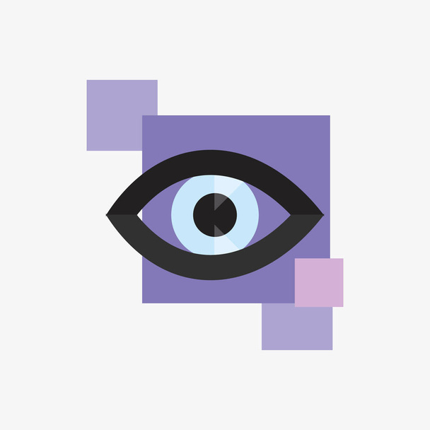 imagen icono del ojo
 - Vector, Imagen
