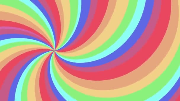Forma espiral arco iris colores lazo sin costuras rotación animación fondo nueva calidad movimiento universal dinámico animado colorido alegre fresco agradable video metraje
 - Imágenes, Vídeo