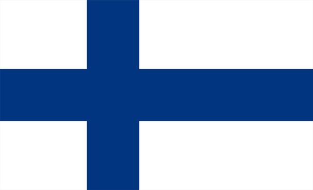 Yüksek çözünürlüklü 6000x9818px Finlandiya ulusal bayrak - Fotoğraf, Görsel