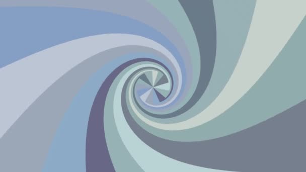 Spiraal vorm regenboog kleuren naadloze loops rotatie animatie achtergrond nieuwe kwaliteit universele beweging dynamische geanimeerde kleurrijke vrolijke cool mooie videobeelden - Video