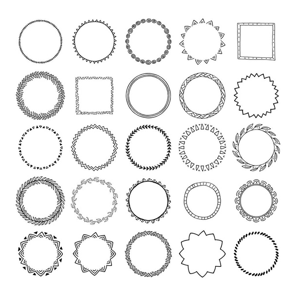 Handdrawn Frame Collection - Vector, Image