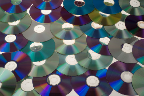 Many Colorful DVDs - Photo, Image