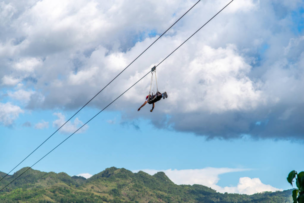 Для туристів Zip лінія в Бохол острів - Фото, зображення