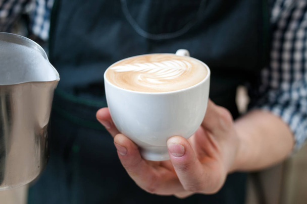 coffee bar menu recipe barista decor latte - Фото, изображение