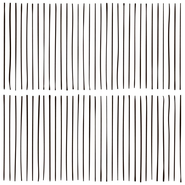 Vector pattern with lines. Black and white colors. - Vector, Image