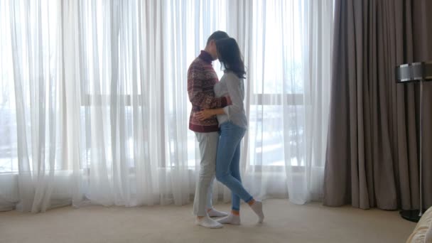 love affection romantic relationship couple kiss - Кадры, видео