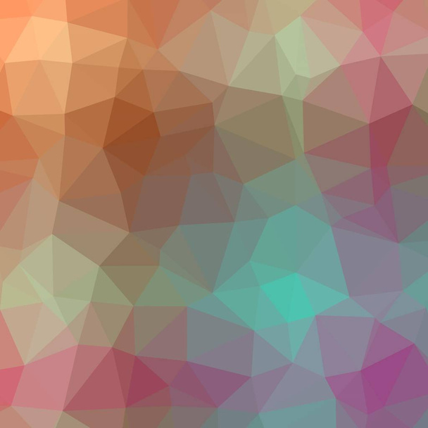 Crystaline Polygonal Background - Vector, Image