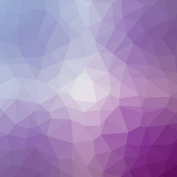 Minimalist Polygonal Background in Iris and Lavender Tones - Vector, Image