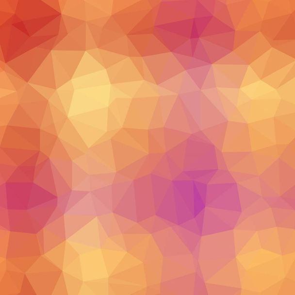 Orange Marmalade Polygonal Background - Vector, Image