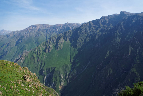 Colca Canyon in Arequipa Region - Фото, изображение