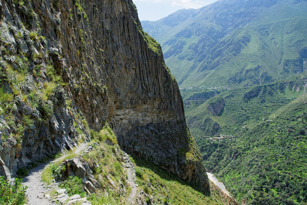 Colca Canyon in Arequipa Region - Foto, imagen