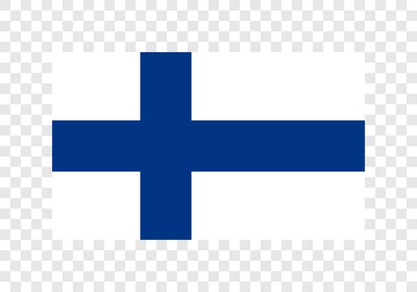 Republika Finlandii - Wektor, obraz