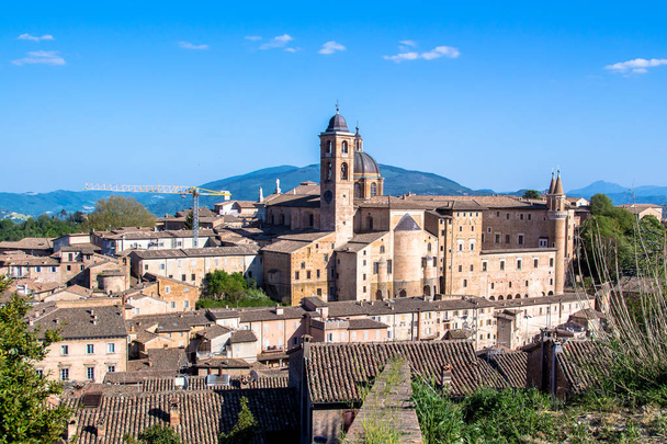 cityscape of Urbino in Italy - Φωτογραφία, εικόνα