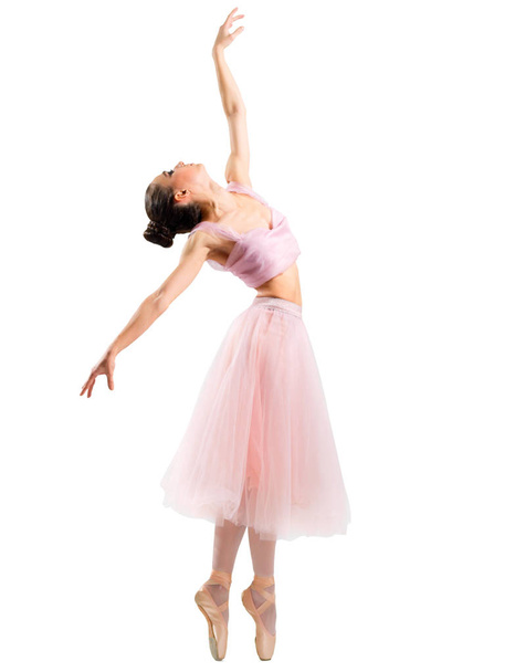 Ballerina (isolated on white version) - Valokuva, kuva