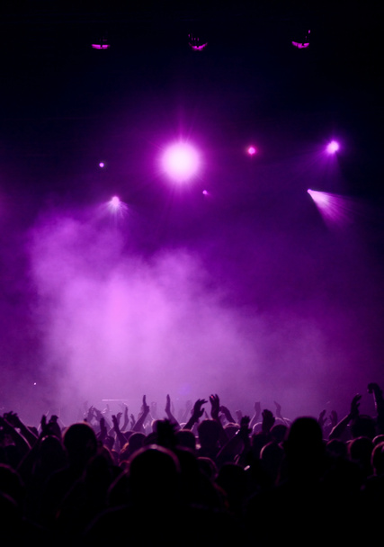 Violet Concert Atmosphere - Photo, Image