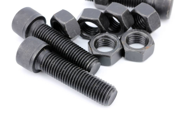 Steel bolt and nut - Photo, Image
